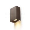 CAPRI RC fali lámpa  csiszolt bronz 230V LED GU10 2x9W
