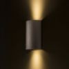 CAPRI R fali lámpa  csiszolt bronz 230V LED GU10 2x9W