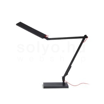 NORMA DIMM asztali lámpa fekete/piros 230V LED 10W 100° 3000K 4000K 6500K