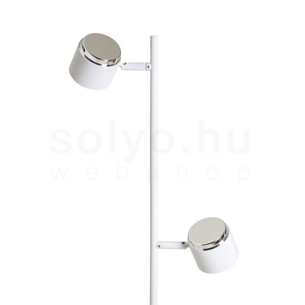 NOVA II állólámpa fehér króm/tej akril 230V LED 2x3.5W 3000K