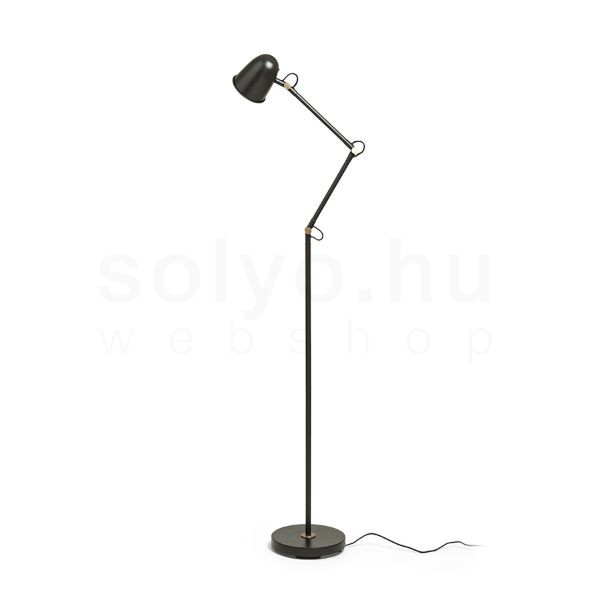 DANNY állólámpa fekete sárgaréz 230V LED E14 5W