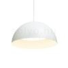 GLADYS 40 függő lámpa fehér/fehér 230V LED E27 30W