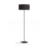 CORTINA/JAKARANDA állólámpa fekete/fekete textil/fém 230V LED E27 15W