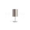 NYC/RON 15/20 asztali lámpa  Monaco galamb szürke/ezüst PVC/nikkel 230V LED E27 15W