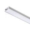 LED PROFILE A süllyesztett 1m  alumínium/tej akril 