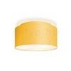 DOUBLE 55/30 lámpabúra  Chintz sárgabarack/fehér PVC  max. 23W