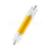 OSRAM SLIM LINE 78   tiszta üveg 230V R7s LED EQ40 300°  2700K