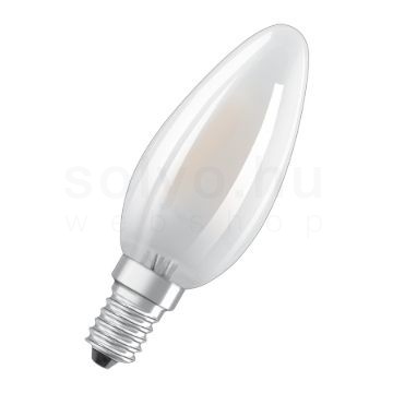 OSRAM Retrofit gyertya alakú matt 230V E14 LED EQ25 2700K