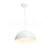 GLADYS 40 függő lámpa fehér/fehér 230V LED E27 30W