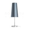 NYC/CONNY 15/30 asztali lámpa  Monaco petróleum kék/ezüst PVC/nikkel 230V LED E27 11W