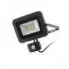 PONTA reflektor mozgásérzékelővel fekete  230V LED 30W 120° IP54  3000K