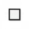 DEJAVU SQ 9 süllyesztett lámpa fekete 230V LED 3.5W IP65 3000K