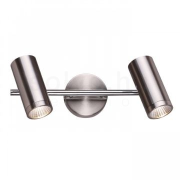 BOGARD II fali lámpa  matt nikkel 230V LED 2x5W 40°  3000K