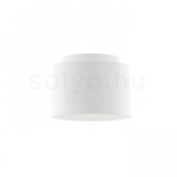 DOUBLE 40/30 lámpabúra  Polycotton fehér/fehér PVC  max. 23W