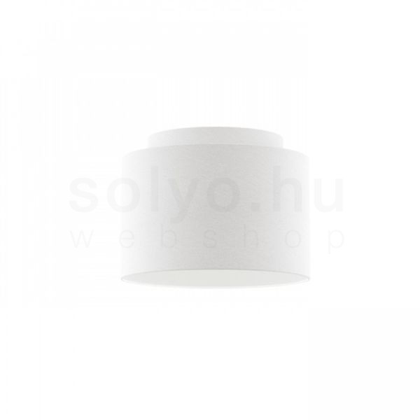 DOUBLE 40/30 lámpabúra  Polycotton fehér/fehér PVC  max. 23W