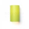 RON W 15/25 fali lámpa  Chintz lime/fehér PVC 230V LED E27 15W
