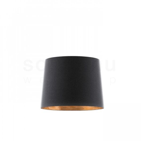ASPRO 40/30 lámpabúra Polycotton fekete/réz fólia max. 23W