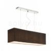 LOPE 80 függő lámpa fekete matt nikkel 230V LED E27 4x15W