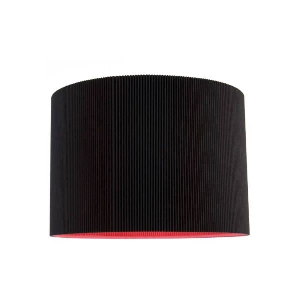 MICRO PLEAT S lámpabúra fekete/rózsaszín 230V max. 60W