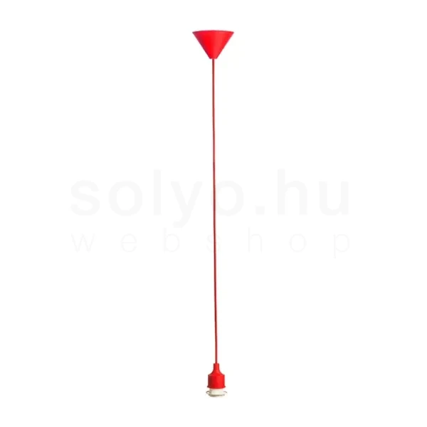 LISA függesztő készlet piros 230V LED E27 15W