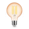 Modee LED Filament Amber Globe G80 4W E27 320° 1800K (360 lumen)