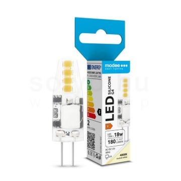 Modee Lighting LED Izzó G4 Silicon AC-DC 12V 1,8W 4000K (180 lumen) ERP