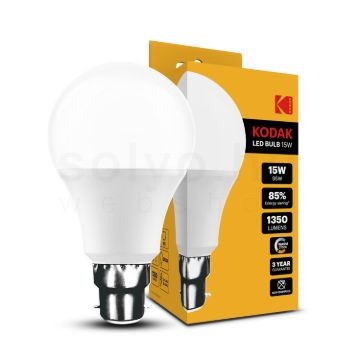 KODAK Max LED Izzó Globe A65 15W B22 270° 2700K (1350 lumen)