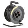 Technik Professional Kábeldob 4-er 50m 1,5mm2 (fekete) 16A