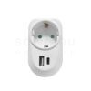 Technik Professional Elosztó Fali 1 utas + USB-A+C 16A