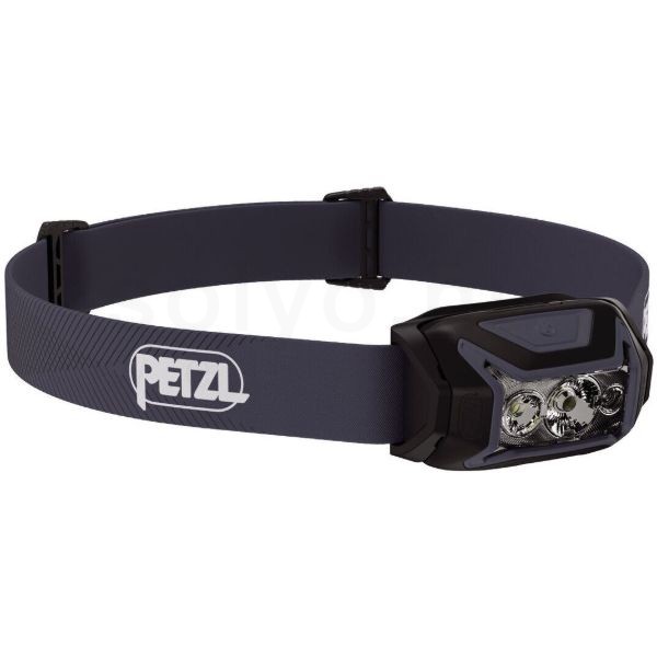 Petzl Fejlámpa ACTIK 2025 (+3AAA - tartozék) (450 lumen) Fekete