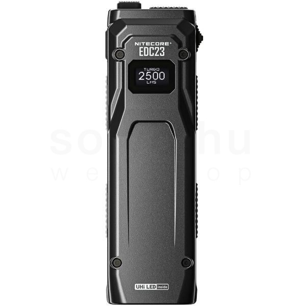 Nitecore Elemlámpa EDC23 (Beépített Li-ion) 2 x NiteLab UHi 25 (2500 lumen)