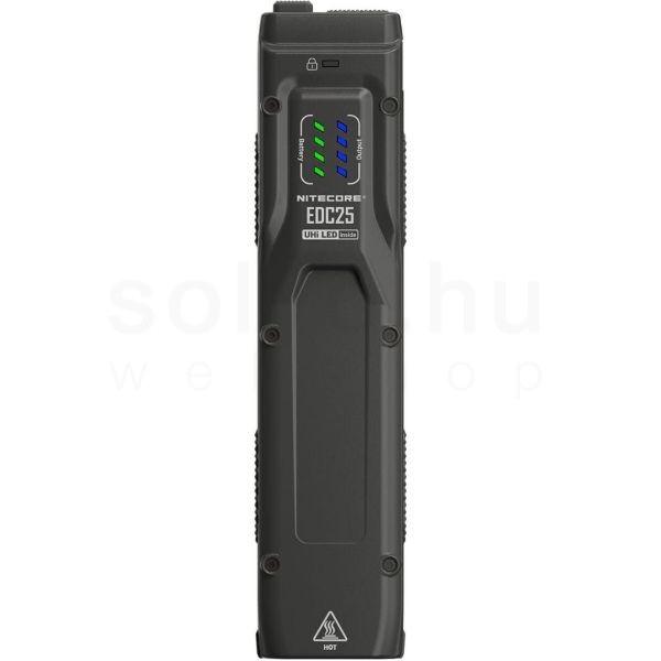 Nitecore Elemlámpa EDC25 (Beépített Li-ion) 2 x NiteLab UHi 20 (3000 lumen)