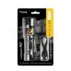 Technik Elemlámpa P27 (1x18650 2200mAh) 3XTE LED + USB-C (1500 lumen)