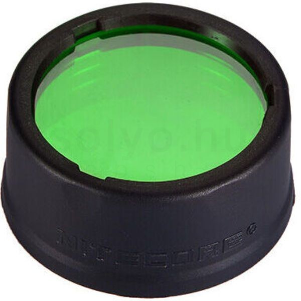 Nitecore Kellék Szűrő 26mm (MH12 PRO/MT1C PRO/ MT2C PRO) Zöld