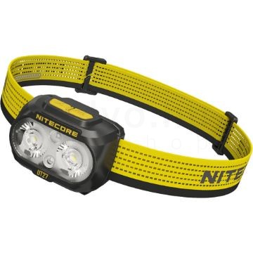 Nitecore Fejlámpa UT27 2025 (akkumulátoros) 2x MCT UHE LED (800 lumen) Fekete